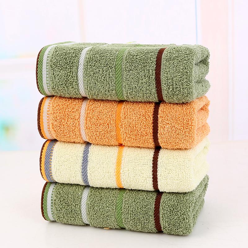 

100% Хлопковое жаккардовое полотенце - Мягкое, Впитывающее, Утолщенное, 100 г - Идеальный подарок 33*73cm 100g