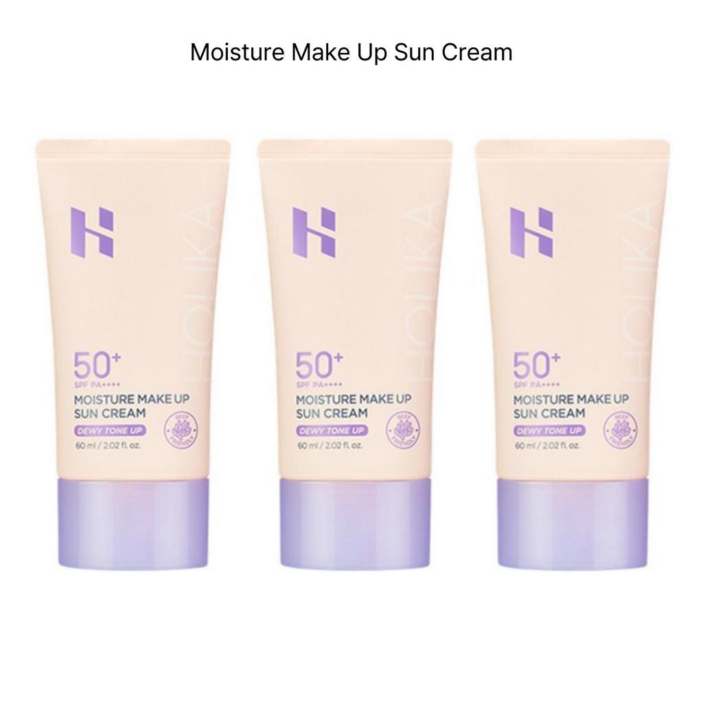 [HOLIKA HOLIKA] Make Up Sun Cream 60ml /Moisture Make Up Sun Cream 60ml