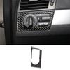 For BMW X3 E83 2006-2010 Real Carbon Fiber Function Control Button Frame Trim