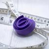 1pc Purple Plastic Sewing Stretch Tape Holder,Measuring Tape Storage Box,Organizer for Easy Access and Protection,Sewing Storage