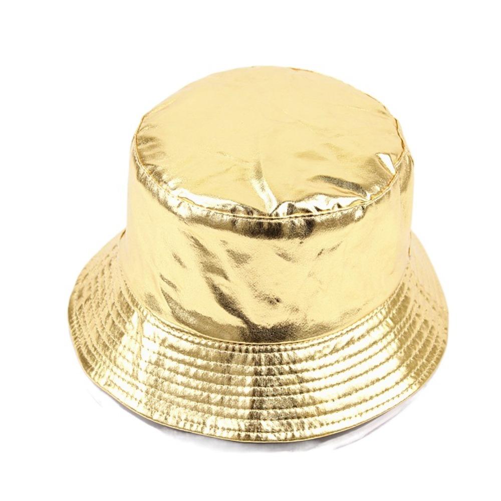 Solid Color Sun Hat Reversible Bucket Cap Simple Fisherman Hat Outdoor