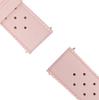 ERBORD Universal Silicone Strap 22mm, Tropic, Pink/Black Buckle