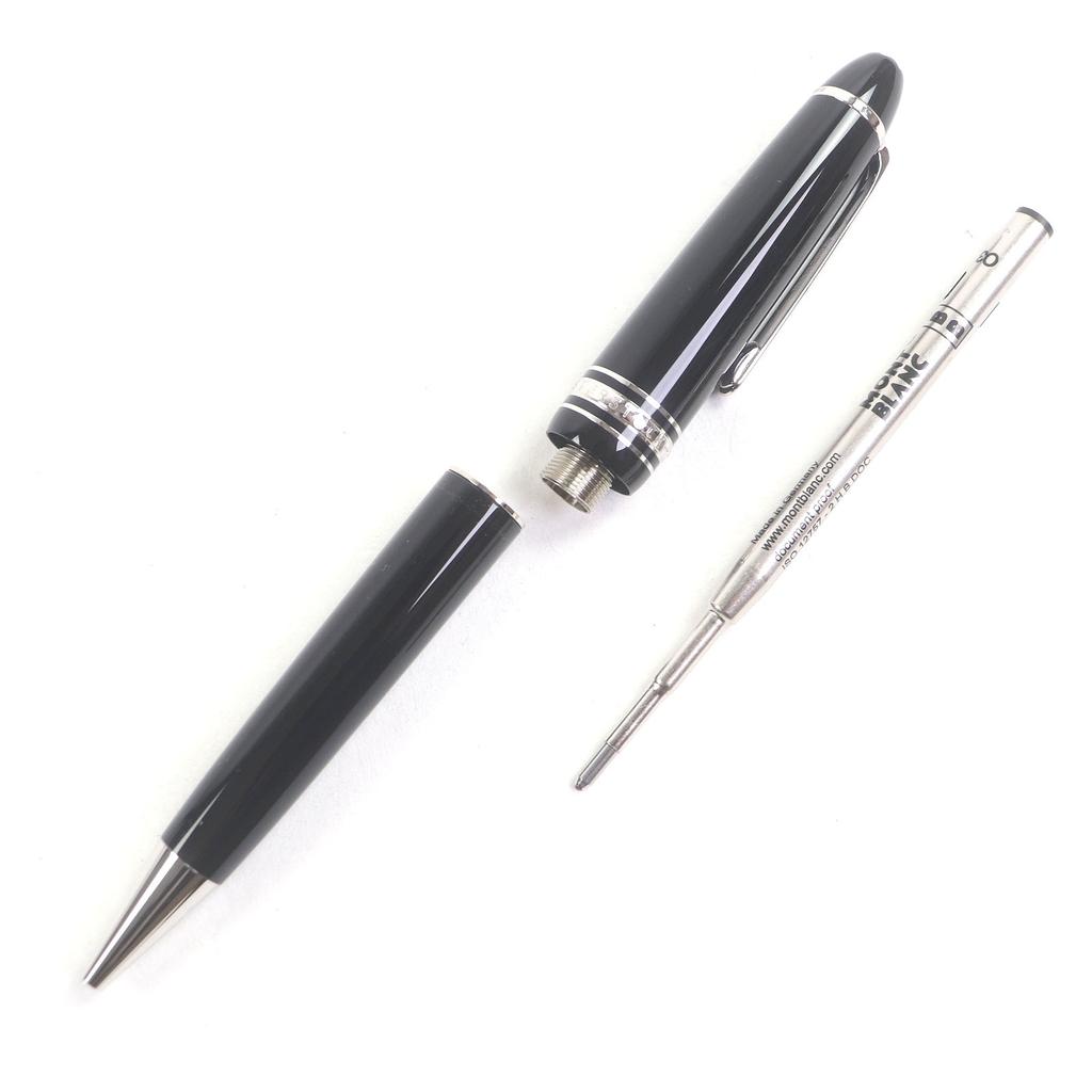 Excellent MONTBLANC Ballpoint Pen Meisterstückle Grand Twist Type Black Silver Used