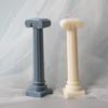 1 PC 3D Roman Column Candle Silicone Mould Aromatherapy Plaster Mould Wax Candle Mold Home Decoration