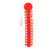 40pcs Multi Color Dental Orthodontic Ligature Rubber Bands Teeth Corrector Elastic Brace