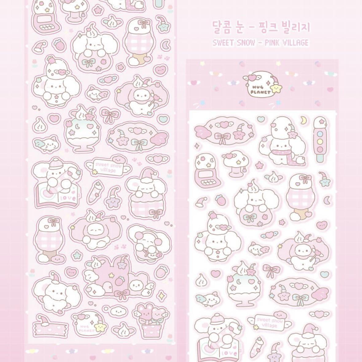 

Корейские мультяшные милые стикеры с щенками-дудлами для DIY-декора