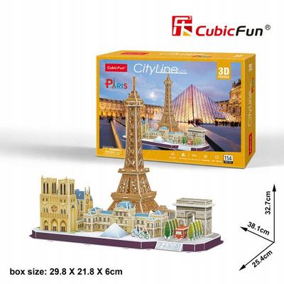 Puzzle 3d City Line Paris Mc254h