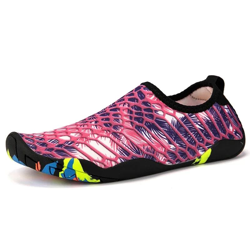 Unisex Shoes Swimming Water Yog Women Men Barefoot Outdoor Beach Sandals Upstream Aqua Shoes Nonslip River Sea Diving Sneakers