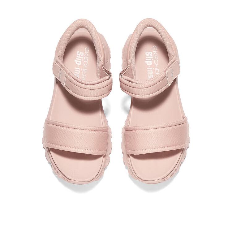 Skechers Casual Comfortable Versatile Beach Sandals Women sandals Pink 119872-BLSH