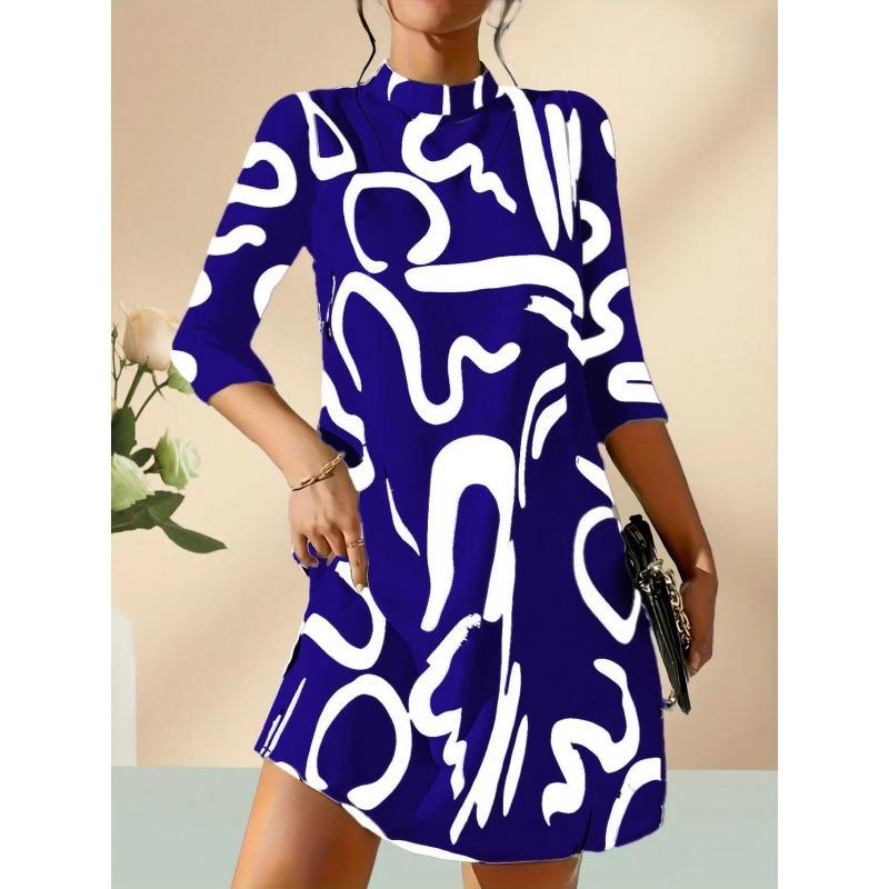 Women's Fashion Summer Spring 1/2 Sleeves Sleeve  Casual Dresses