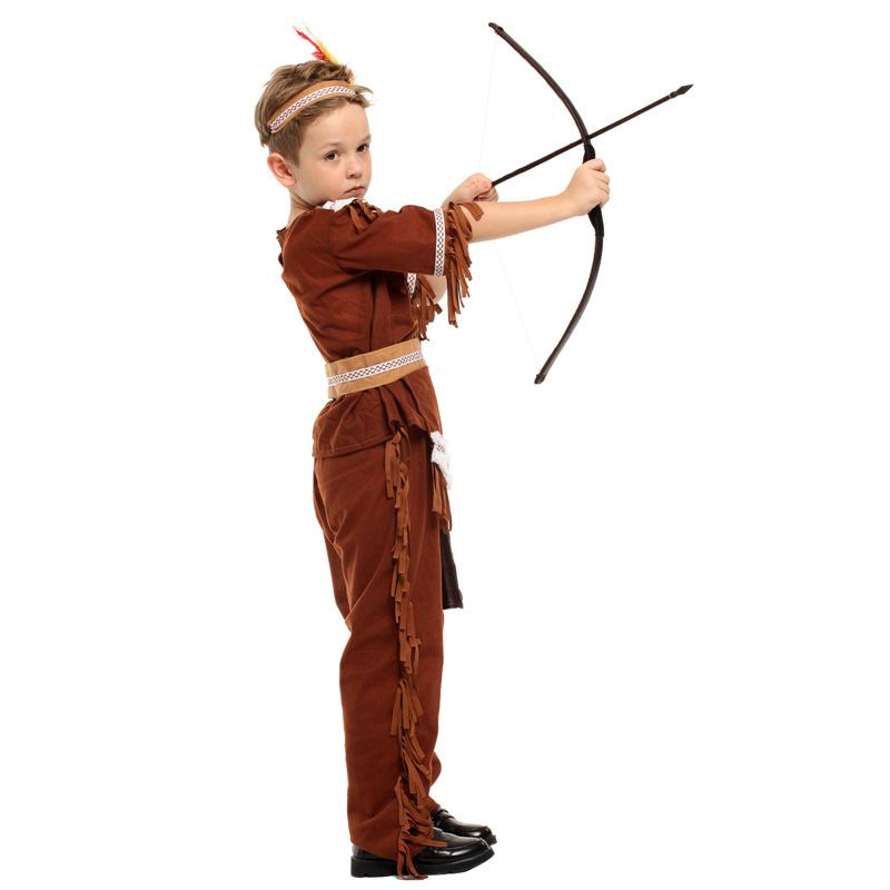 Halloween Indian Princess Costumes Kids Girls Pocahontas Huntress Costume Purim Party Mardi Gras Fancy Dress