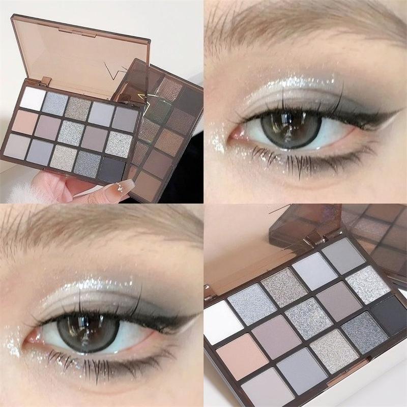 9/12/15/18/20/25 Colors Matte Glitter Eyeshadow Pallete Eyeshadow Pigment Diamond Shimmer Nude Shiny Makeup Eye Glitter