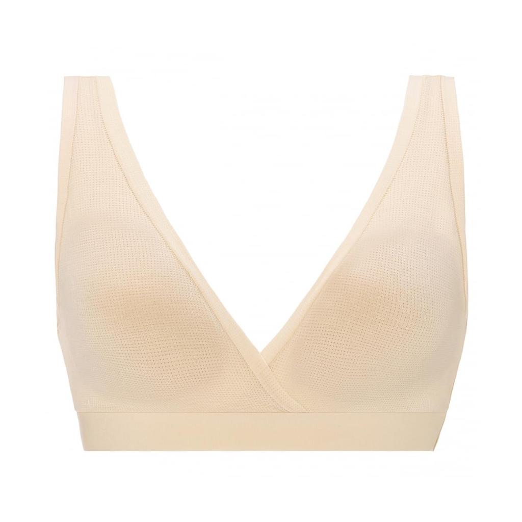 Sloggi GO Allround Bralette 10202975 BH mit Polsterung Elastisch Bequeme Passform Viskosemischung Material Ohne Haken Nacht-BH M001 sloggi GO Allround