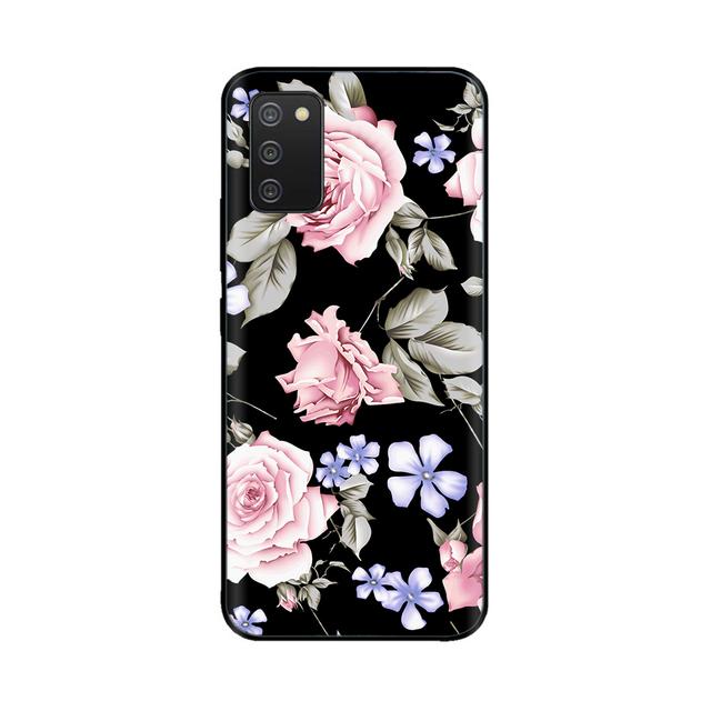 For Samsung A03s Case Silicone Soft Space Wolf Phone Cover For Galaxya03s A 03s A03 S Case 6 .5 Inch Tpu Bumper Fundas Painted