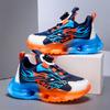 Boys' shoes spring mesh breathable mesh shoes 2025 new children's soft-soled air cushion sports basketball shoes running tide