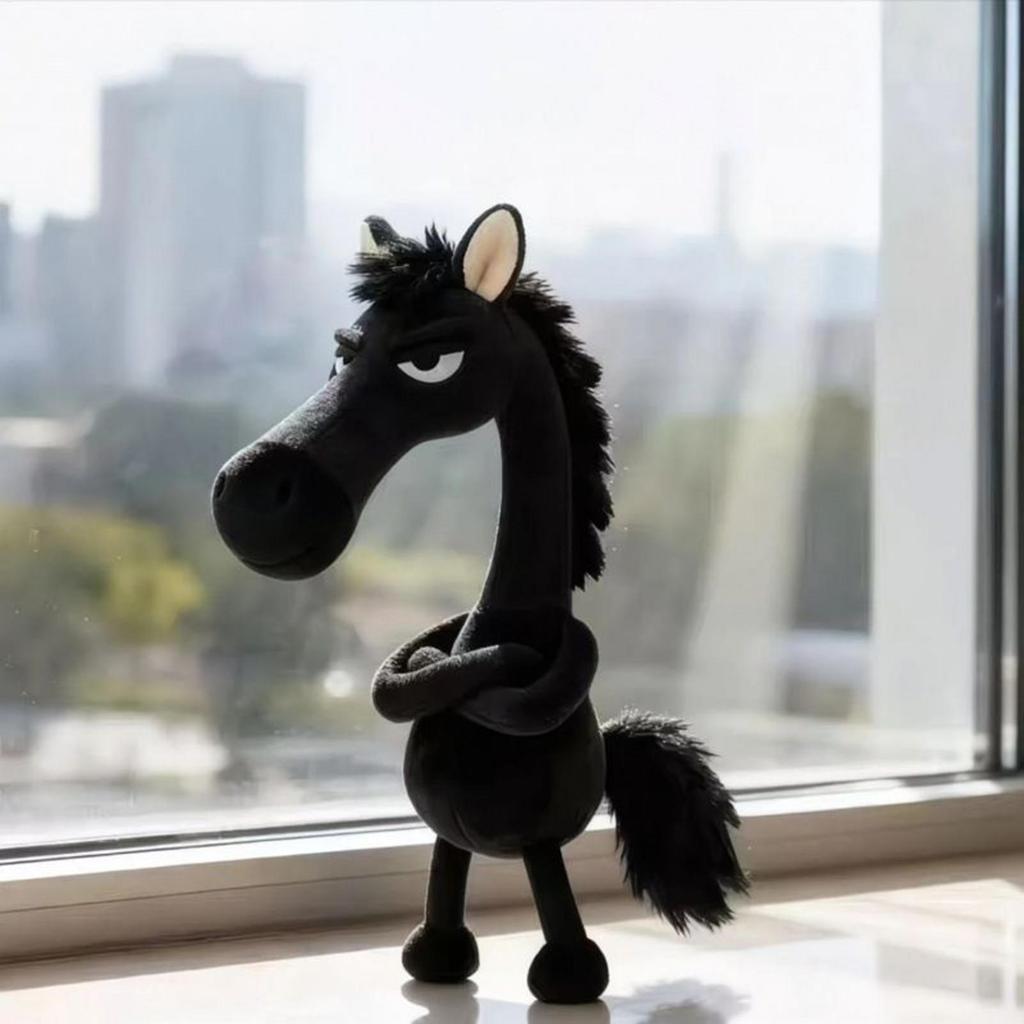 2026 Horse Purse Charm Cute Plush Decoration Pendant Cute Keychain Year Of The Horse For Backpack Boyfriend Friend Girl Women