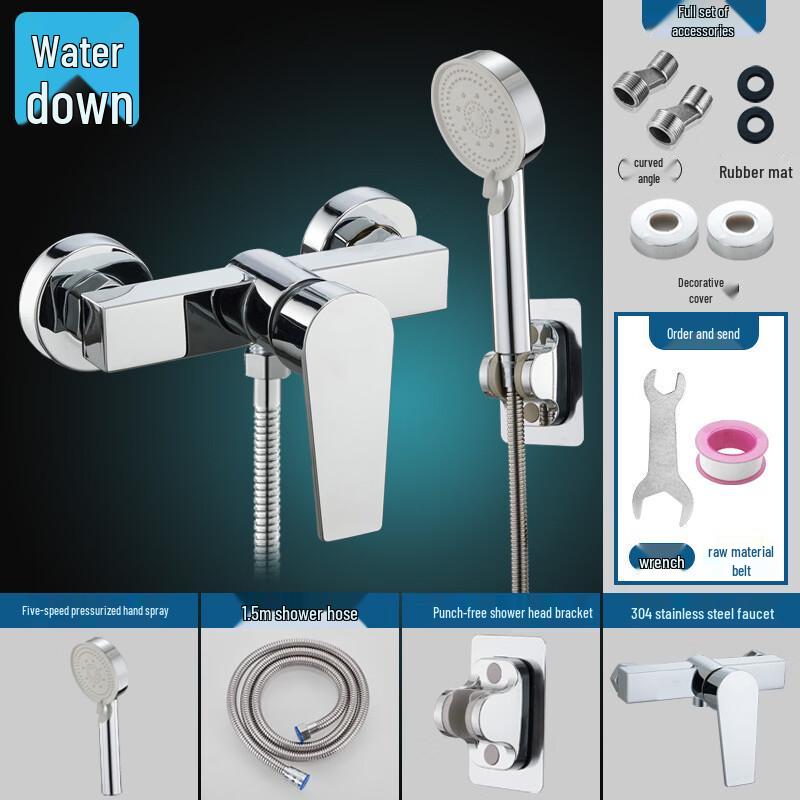 

TLXT Concealed Wall-Mounted Shower Faucet System