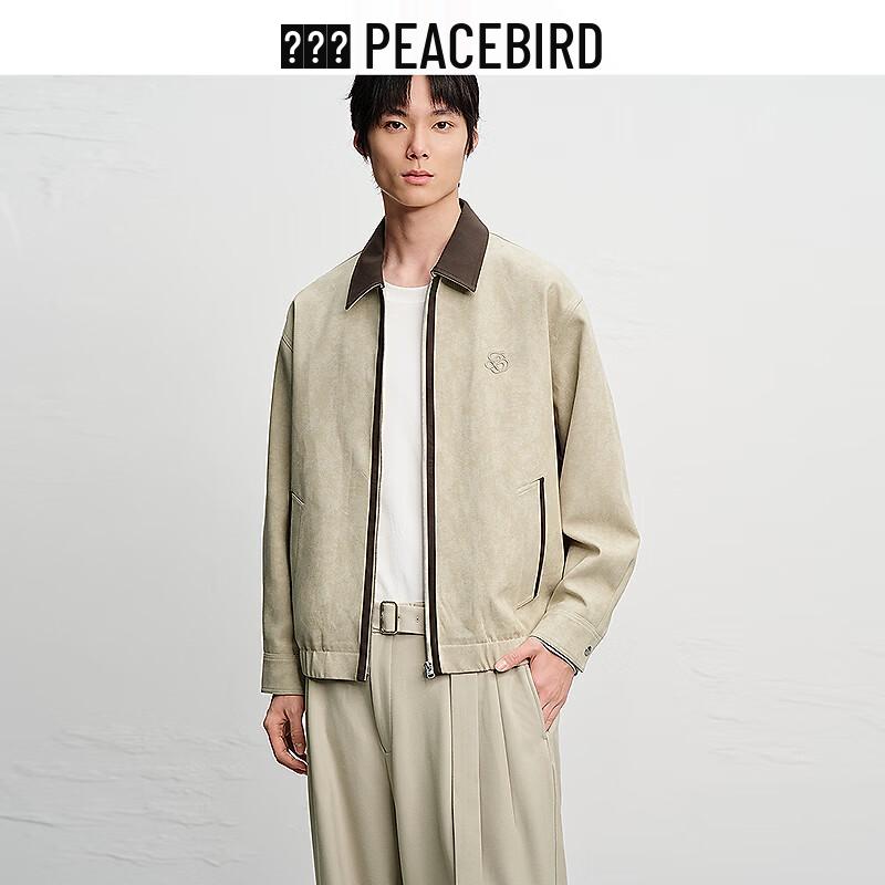 Peacebird Men's Casual Jacket BABCG110J