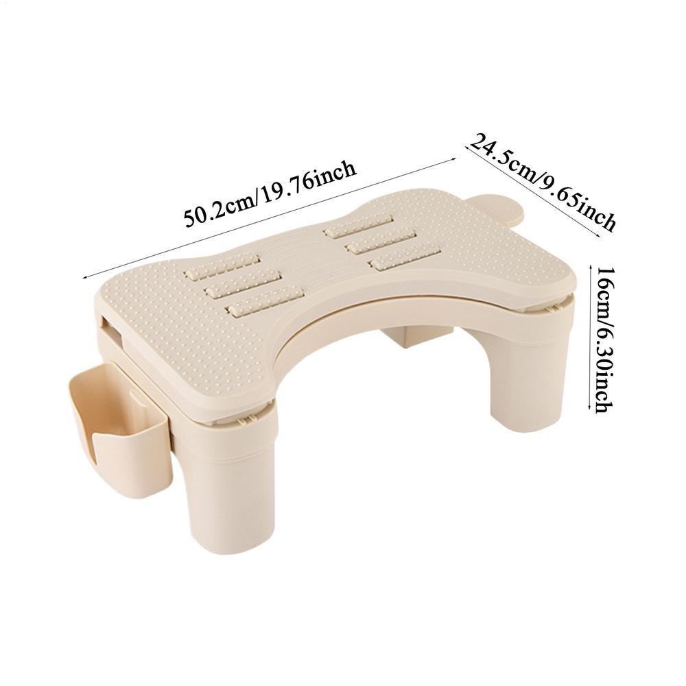 Foot Rest for Under Desk Adjustable Comfortable Foot Stool Portable Offices Footrests with Massage for Birthday Christmas party