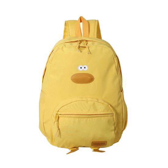Cute Duck Backpack Teens Nylon School Bag Large Capacity Duck Daypack with Adjustable Strap for Students Travel Daily Outing Street