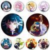 Anime Game Chained Soldier Round Brooch Kawaii Cartoon Girls Badge Backpack Hat Accessories Fashion Jewelry Friends Pins Gifts