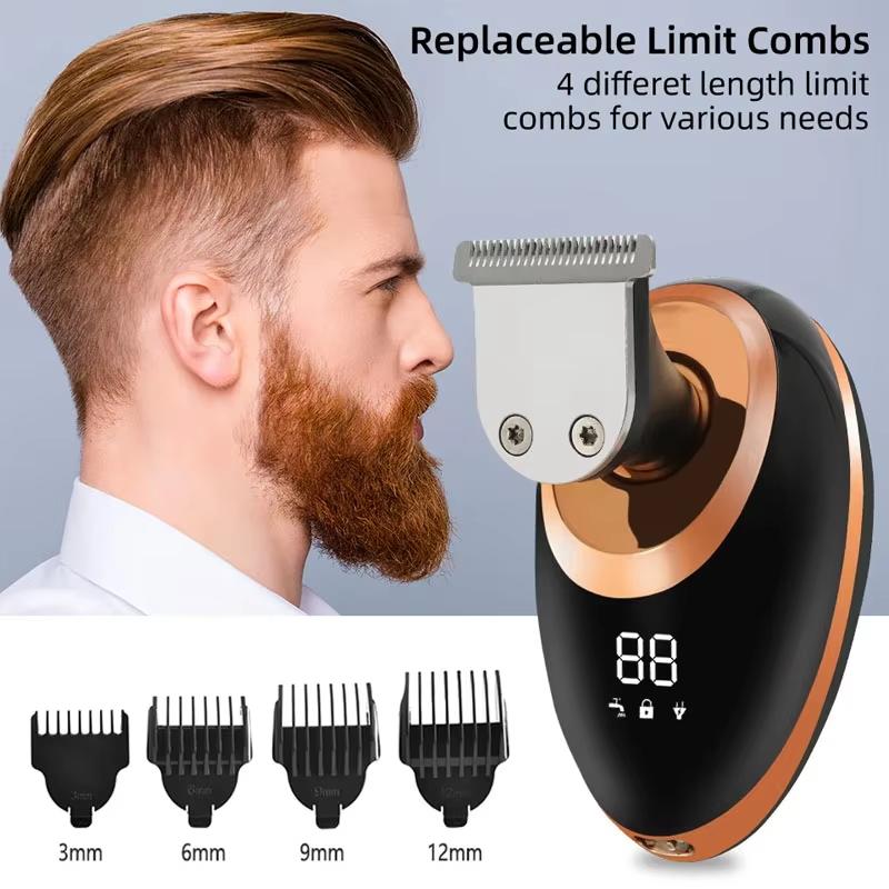Electric Shaver 7Head Floating Cutter Shaving Machine USB Rechargeable Portable Beard Trimmer for Men Beard Grooming Travel