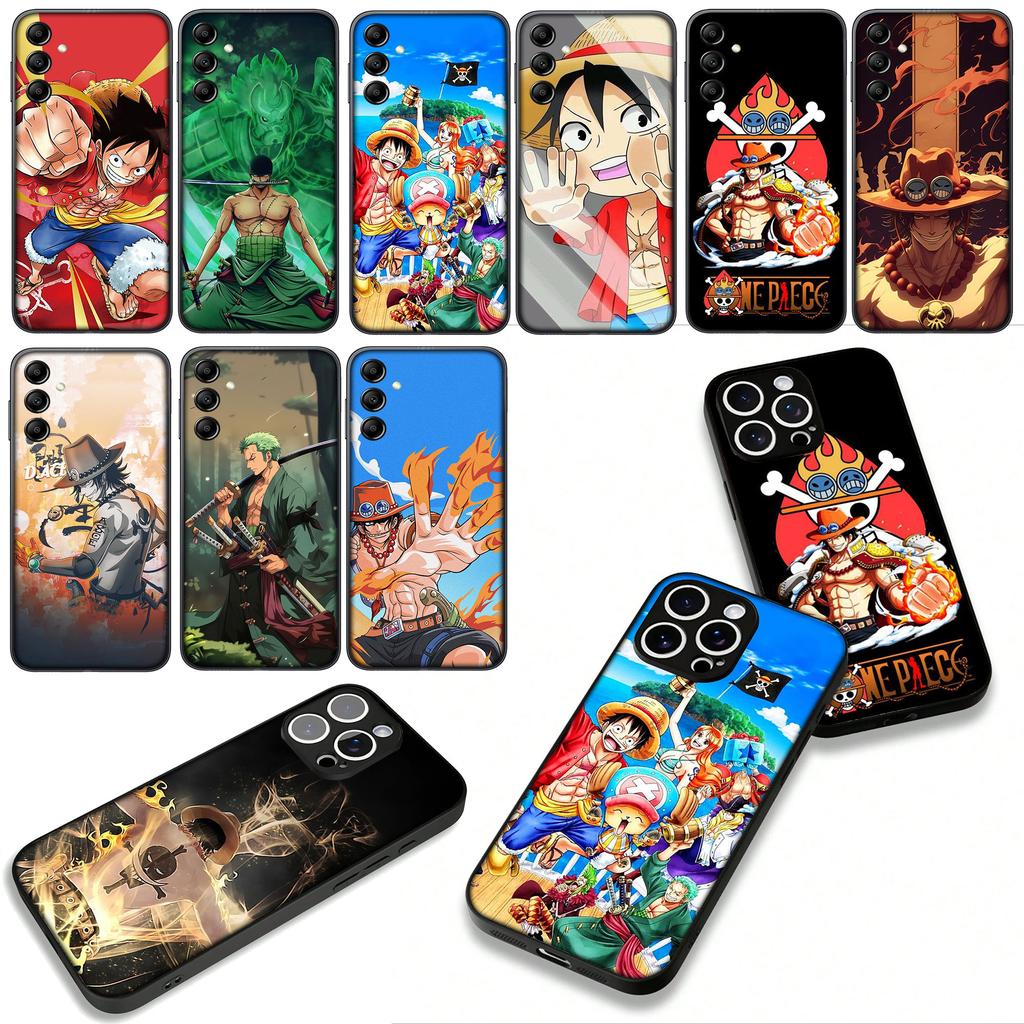 Luffy Zoro One Pieces Ace Phone Cover for Apple iPhone 17 16 11 Pro XS Max XR 6 7 8 Plus 16E SE 2020 Air 5 SE2 Case