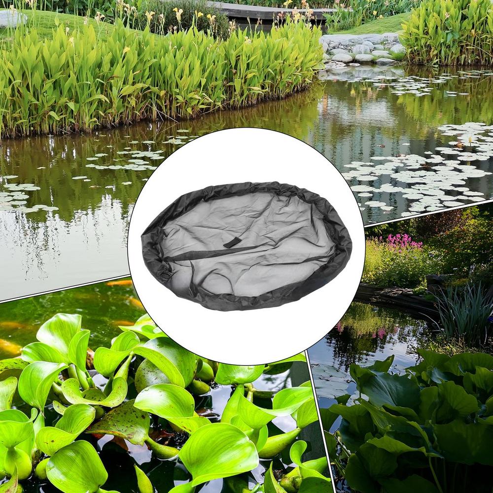 Aquarium Floating Plant Barrier Floating Flora Island Pond Netting Round Fish Tank Fence For Indoor Aquatic Animals Water Home