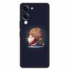 Christmas Case For Vivo Y04 Y04S Y37C Soft Silicone Phone Cover Funda For Vivo Y 04 04S 37C Black TPU Protective Bumper Casing