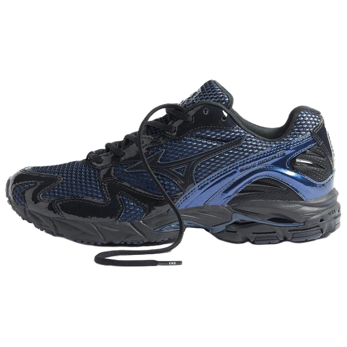 

Mizuno END. x Wave Rider 10 Black Beauty Estate Blue Unisex Sneakers D1GD243401 42.5