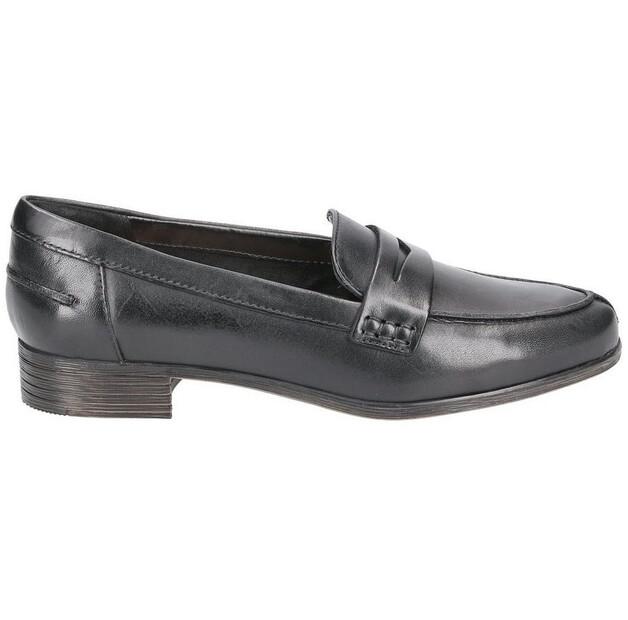 

Женские слипоны Clarks Hamble loafer black, leather 37 ½