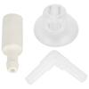 Aquarium Carbon Dioxide Refiner Simple CO2 Atomizer with Suction Cup for Aquarium Fish Tanks