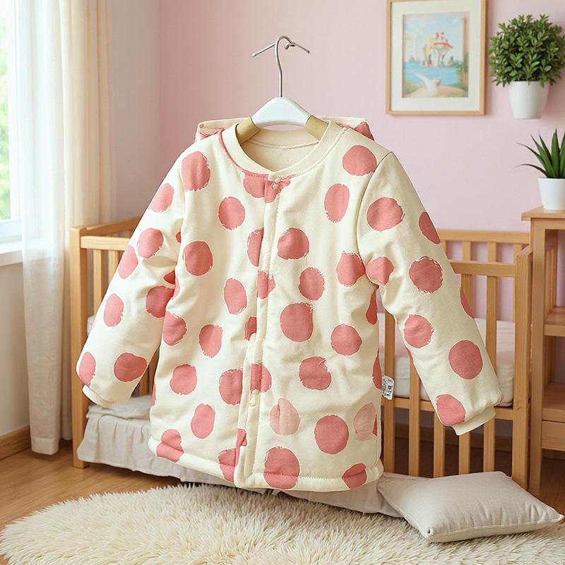 Handmade Xinjiang Cotton Padded Jacket for Students - Warm, Machine Washable, Unisex for Boys & Girls