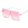 Klassische quadratische lässige Mode-Sonnenbrille Damen Herren Vintage stilvoll ovalförmig minimalistisch weiblich männlich