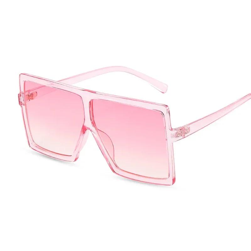 Klassische quadratische lässige Mode-Sonnenbrille Damen Herren Vintage stilvoll ovalförmig minimalistisch weiblich männlich