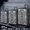 GAV K915 15-inch Portable Outdoor KTV Bluetooth Speaker CN plug (adapter included)