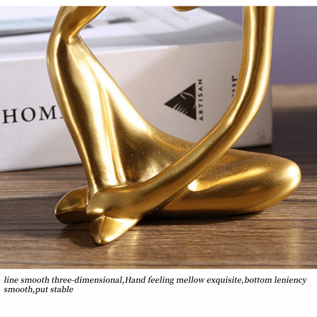 The Thinker Abstract Statues Sculptures Yoga Figurine Nordic Living Room Home Decor Decoration Maison Desk Ornaments gift