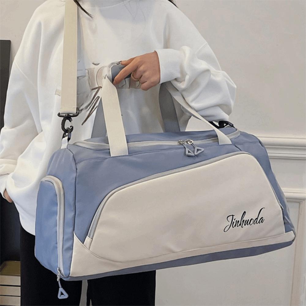 Large Capacity Sports Gym Bag Waterproof Wet Dry Separation Training Bag Multifunctional Travel Luggage Bags Yoga Exercise