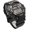 Casio Standard Digital Men's Watch TRT-110H-1A2V Black Gold Vibrating Alarm Mud Resistant