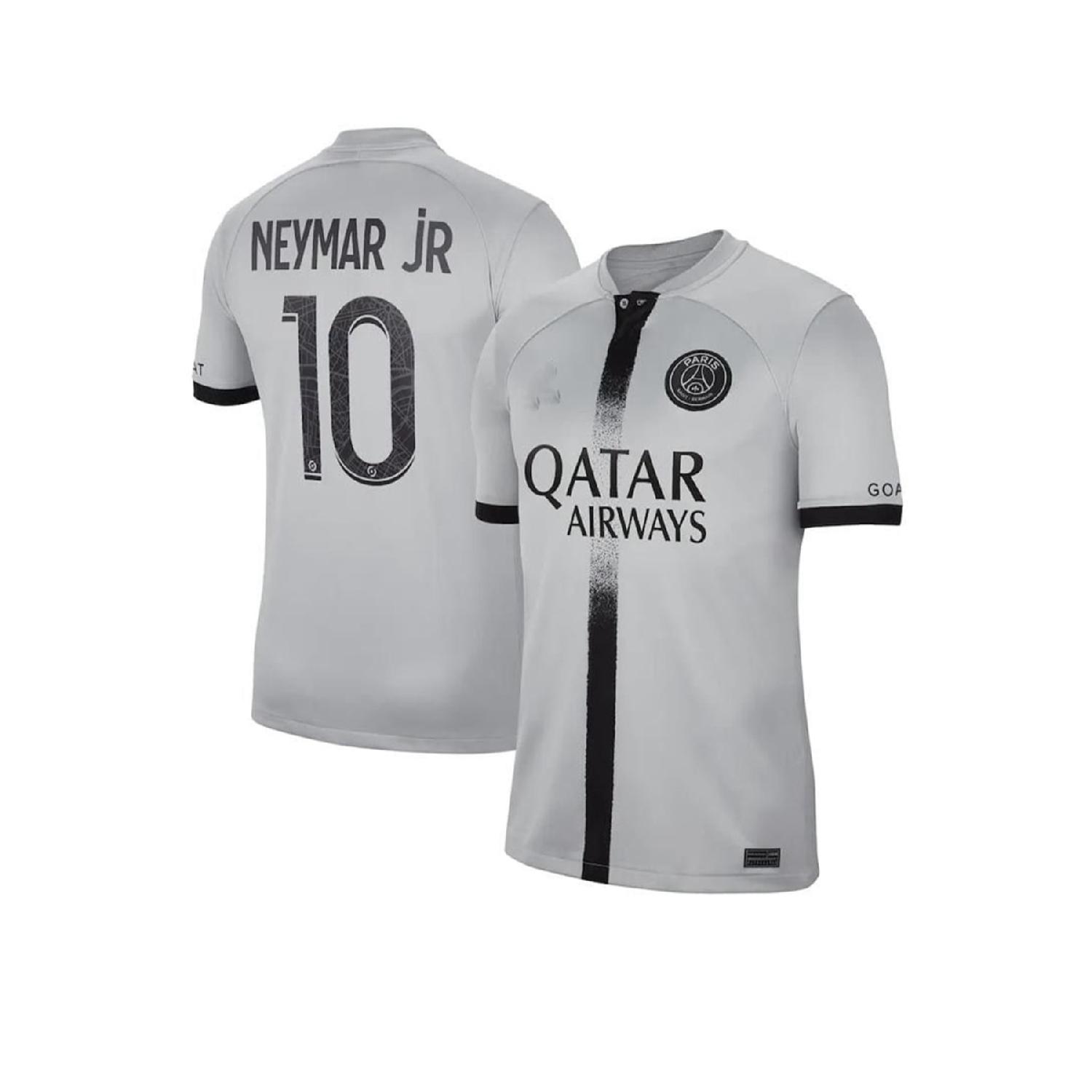 

Psg 2022-23 New Season Neymar Jr Gray Away Jersey
