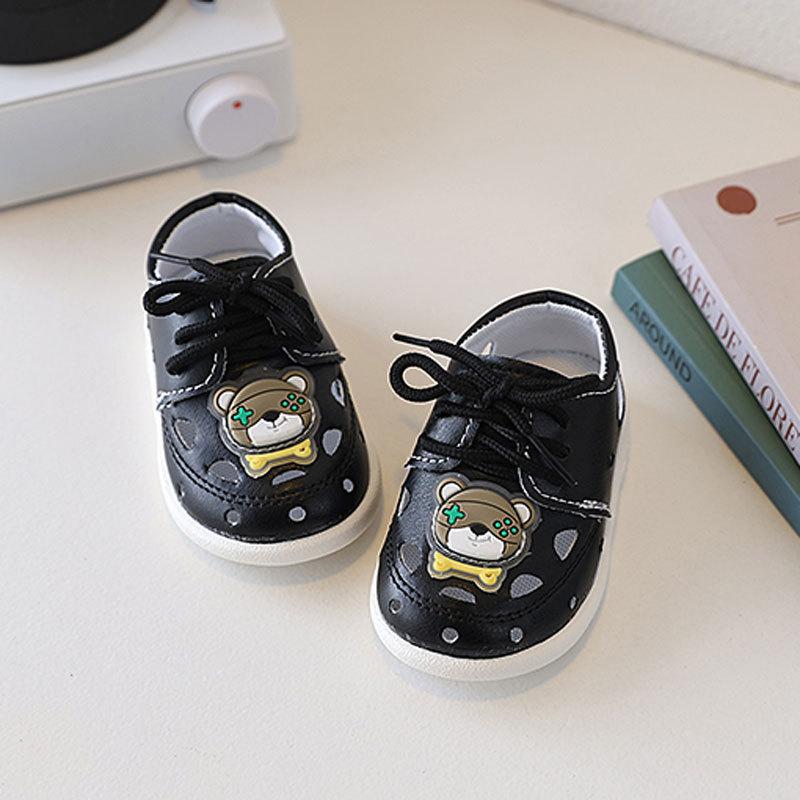 Baby Sommer Sandalen mit atmungsaktivem Synthetikleder für Kleinkinder