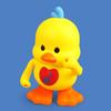 Cute Dancing Duck Musical Toys Electric Dancing Animals Toys Multifunctional Mini Music Dancing Duck Lamps Toys Gift