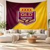 Queensland Maroons Wall Tapestry, Soft Fabric Wall Hanging, Decorative Backdrop For Bedroom Home Wall Art