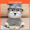 Schnauze Dog Plush Toy Cute Cartoon Short Pile Material Kids Play Doll Gift