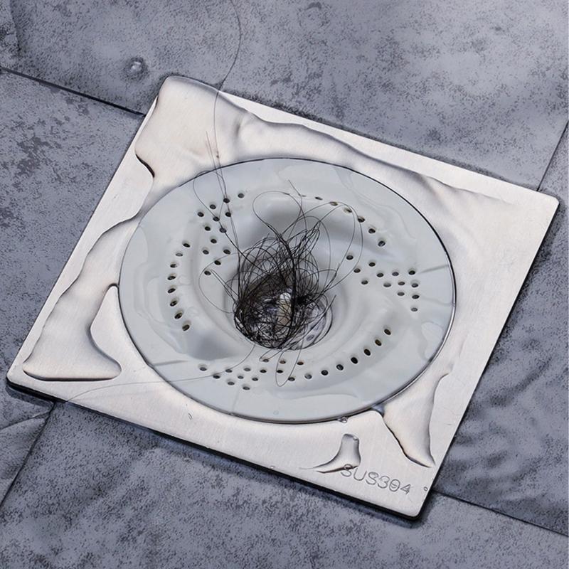 Set of 10 Drain Cover Odor Prevention Bathroom Sink Anti Smell Trap Japanese Style Drain Hair Filter Sink Strainer