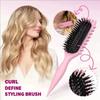 Brush for Combing and Shaping Men and Women Curls Reduce Pulling Tools 1PC Salon Styling Curly Hair Styling Brush Curl Hair