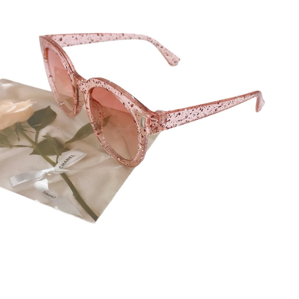 Fashion Children'S Sunglasses Baby Glasses Cute Boys And Girls Oval Frame Sunscreen Eye Protection Glasses Tide