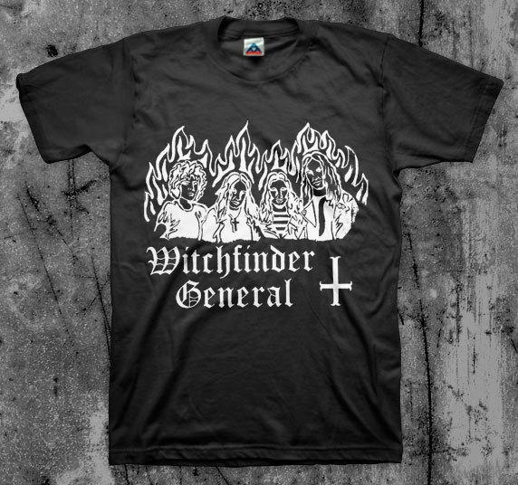 Witchfinder General  Burning A Sinner  T Shirt Unisex T-Shirt XXL