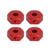 4pcs 1 10 RC Wheel Hex Hubs Nut 14mm Aluminum Wheel Hex Drive Hub for AMMRA Big Rock for Typhon for Senton