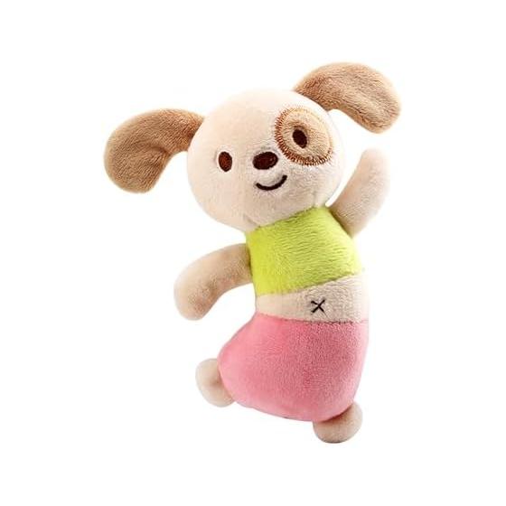 Shinse Plush Rattle Baby Toy Rattle Ring Stick Cute Cloth Toy From 3 Months Organic Cotton Popular Baby Gift Educational Toy Newborn Children Baby 0